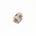 30143-[ серебряный 925] бисер квадратное 6x5mm 1 шт 