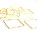 4709-{ колесо детали } кольцо детали Gold 20x20mm 10 шт /1 упаковка 