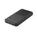 ХХåƥ꡼ ® 10000mAh Х뽼Ŵ Type-C UAB-A PSEޡͭ HIDISC HD-MB10000TABK/1073