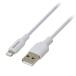 Ʊǽ 饤ȥ˥󥰥֥ USB Type-A to Lightning֥  ꡼ϥ ᡼ȥ ۥ磻 GH-ALTUG100-WH/4754