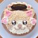  character ice cake *nyanda full cat ice cake ( cat )5 number 