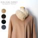  muffler lady's tippet fur fox attaching collar autumn winter 