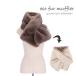  eko мех искусственный мех muffler пелерина мокка боа двусторонний женский подарок подарок 