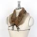  rabbit double face fur tippet muffler 