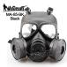 WoSporT M04 газ маска модель электрический twin вентилятор есть маска для лица BK