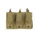 WoSporT 5.56/9mm open top Triple подсумок для магазинов TAN