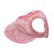 Kingsie собака для шляпа лето бейсболка навес ультрафиолетовые лучи меры маленький размер собака средний собака большой собака dok одежда море выход прогулка ( темный розовый S 3kg.