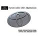 XEAM10.11YEAM15/TOYOTA/ Toyota bZ4X оригинальный US эмблема - задний T Mark чёрный цвет /USDM Северная Америка specification Night затенитель от солнца выпуск USA за границей фортепьяно черный чёрный 
