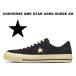 2026 год осень-зима новый продукт Converse one Star eijido замша черный чёрный low cut женский мужской спортивные туфли CONVERSE ONE STAR AGED SUEDE AG BLACK