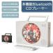 [2025 год новинка ]CD плеер портативный Bluetooth. отправка настольный класть тип / настенный compact CD магнитола многофункциональный CD FM USB AUX соответствует радио LED дисплей с дистанционным пультом 