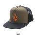 VOLCOM �{���R�� V Full Stone Trucker Hat V�t���X�g�[���g���b�J�[�n�b�g D5502306 �y �X�q �L���b�v ������ �L�����v �A�E�g�h�A �z �֘A�摜4