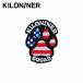 KILONINER kilo naina-pa незначительный kwado patch [ собака сопутствующие товары домашнее животное товары нашивка custom ][ почтовая доставка * оплата при получении не возможно ]