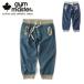 gym master Gym Master Denim ребра укороченные брюки G121341 [ низ длинные брюки уличный ][ почтовая доставка * оплата при получении не возможно ]