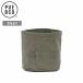PUEBCOpebkoCANVAS POT COVER Small парусина стеганый чехол Green 105215 [ место хранения горшок декоративное растение смешанные товары интерьер ][ почтовая доставка * оплата при получении не возможно ]
