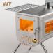 Work Tuff Gear Work жесткий механизм Work Tuff Stove 380 двусторонний стекло модель Work жесткий плита [ дровяная печь обогреватель кемпинг уличный подогрев долговечность легкий ]