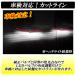 LED �w�b�h���C�g �t�H�O�����v H8 H11 H16 HB3 HB4 �Ԍ��Ή� LED�o���u �n�C�r�[�� ���[�r�[�� �z���C�g 12V 24V�Ή� 6000LM �J�b�g���C�� �ėp �֘A�摜3