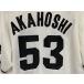  Professional Baseball SSK Hanshin Tigers Tigers форма вышивка #53 красный звезда . широкий размер O [A6]