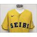  Professional Baseball Nike NIKE Seibu лев zLIONS форма #32.... желтый серии размер L [C5]