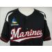  Professional Baseball Descente Chiba Lotte Marines Marines копия visitor форма размер M [C6]