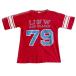70's �č��� MADE IN USA �o�[�^�O �`�����s�I�� Champion �t�b�g�{�[�� T�V���c �E�B�X�R���V����w �i���o�[�����O ���b�h L [l-0677]