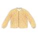 60's американский производства b Len toBRENT Vintage стеганная куртка полный Zip подкладка обратная сторона термический TALON молния размер M [l-0890]