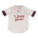 90's американский производства Swingsters ings ta- Baseball рубашка половина кнопка-застежка be tap li накладывающийся надеты L [la-1762]