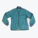 60's THERMAL TWINS Vintage стеганная куртка полный Zip игла вытащенный ребра CONMATIC молния размер L [ta-0961]