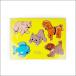 Connor Toy Animal 5 pieces puzzle 1970s[USED]