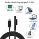 Surface Pro USB-C�[�d�P�[�u�� �i�C�����҂� PD�[�d type C �}�C�N���\�t�g  Pro 6/ Pro 5/ Pro 4/ Pro 3/ Surface Go/Surface Book/Surface Laptop�Ή�  1.5M �֘A�摜3