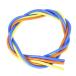  силикон серебряный код комплект *14G[ мера ]( синий желтый оранжевый каждый 60cm)[3221]