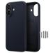 NIMASO iPhone 17 �p �P�[�X MagSafe�A�N�Z�T���[�Ή� �V���R�� �J�����R���g���[���J�o�[�t�� �S�ʕی� �ϏՌ� �ČRMIL�K�i