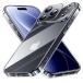NIMASO iPhone 17 Pro для кейс прозрачный задняя сторона усиленный стекло 9H твердость вооруженные силы США MIL стандарт SGS засвидетельствование ударопрочный царапина присоединение предотвращение прозрачный тонкий 