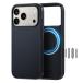 NIMASO iPhone 17 Pro Max �p �P�[�X MagSafe�Ή� �v���~�A��PU���U�[�P�[�X �S�ʕی� �ϏՌ� �ČRMIL�K�i SGS