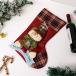  Рождество украшение носки 3D цельный Рождество носки ботинки симпатичный большой носки орнамент вход украшение подарок пакет Children's Meeting Рождество подарок / сладости / сладости inserting 