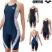  Arena ARENA фитнес купальный костюм женский фитнес One-piece леггинсы открытый задний в точности накладка накладка имеется AQUA EXA двойной Ester WR AS6FWF13L