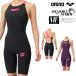 ARENA.. купальный костюм женский AQUAFORCE STORM MF WA одобрение рейсинг One-piece леггинсы открытый задний 2026 год модели AS6SRC02L