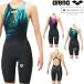  Arena ARENA.. купальный костюм женский WA одобрение модель AQUA ADVANCED AQUA XTREME SUNLIGHT рейсинг One-piece леггинсы открытый задний половина нога AS6SRC40L