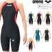  Arena ARENA.. купальный костюм женский WA одобрение AQUA RACING ECO AQUA STRIPE рейсинг One-piece леггинсы открытый задний половина нога AS6SRC50L