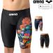  Arena ARENA.. купальный костюм мужской WA одобрение модель AQUA RACING ECO AQUA STRIPE FUN GRAPHICS рейсинг леггинсы половина нога 2026 год весна лето модель AS6SRCP2M