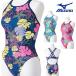  Mizuno MIZUNO.. swimsuit lady's practice for Exa - suit medium cut EXER SUITS U-Fit AYA COLLECTION temple river ... practice swimsuit 2024 year spring summer model 