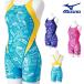  Mizuno MIZUNO.. swimsuit lady's practice for Exa - suit medium half suit EXER SUITS U-Fit.. practice swimsuit 2024 year spring summer model N2MGB286