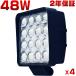 led��Ɠ� ���[�N���C�g 48W 6000LM 8V����60V 12V 24V ���p/�L�p PMMA�����Y ������ �� �g���b�N �H���� �D���� �f�b�L���C�g �h�� 4�� 2�N�ۏ�C/D