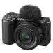 SONY VLOGCAM ZV-E10 II �p���[�Y�[�������Y�L�b�g �u���b�N ZV-E10M2K/B