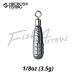  рыба Arrow fliligsin машина tang stain 1/8oz 3.5g 3 штук Fish Arrow