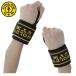  Gold Jim GOLD'SGYM wrist supporter loop attaching wrist wrap G3511 sw