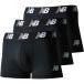 [ почтовая доставка бесплатная доставка ] New balance боксеры мужской premium Boxer 3 дюймовый передний ..3P LAU13009-BKK new balance