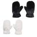  Descente Golf DESCENTE GOLF Golf перчатки Swarovski crystal имеется искусственный мех рукавица DGCUJD51