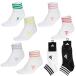  Adidas Golf носки женский лодыжка длина s Lee полоса s подушка носки MGR64L adidas