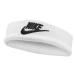  Nike лента для волос Classic головная повязка широкий Terry BN2065-101 NIKE