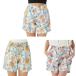  Ocean Pacific Ocean Pacific surf pants Short lady's PE micro flower pattern 524406